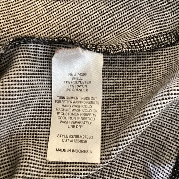 En Focus Studio Short Sleeve Pocket Dress Sz 8 Gray 35P - Picture 8 of 8